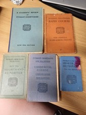 Collection pitman shorthand for sale  CHEPSTOW