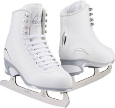 Patins de gelo femininos/meninos Jackson Ultima Finesse - Branco, adulto tamanho 8 comprar usado Patins de gelo femininos/meninos Jackson Ultima Finesse - Branco, adulto tamanho 8 comprar usado  Enviando para Brazil