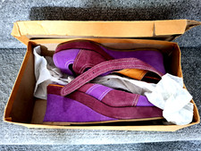 Vintage platform wedge for sale  ROMFORD