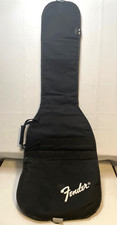 Usado, Estojo de guitarra Fender luxo mochila macia bolsa gig bolsos de viagem 47" longo preto comprar usado  Enviando para Brazil