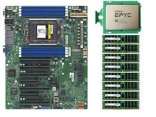 Usado, Placa-mãe Supermicro H12SSL-i + CPU AMD EPYC 7542 + Samsung 2666MHz DDR4 RAM comprar usado  Enviando para Brazil