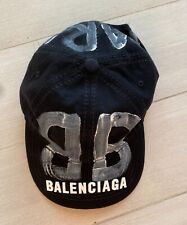 Boné de beisebol Balenciaga preto tamanho ajustável, usado comprar usado  Enviando para Brazil