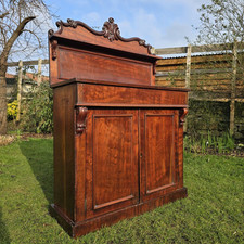 Antique mahogany chiffonier for sale  BEDALE