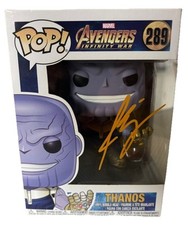 Funko Pop assinado por Josh Brolin! Certificado de autenticidade Marvel Avengers No 289 THANOS Infinity War comprar usado  Enviando para Brazil