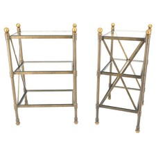 Pair metal base for sale  USA