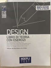 Hoepli test design usato  Genova