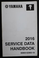 YAMAHA ZABURTOWE I WODNE SKUTERY WSZYSTKIE MODELE PODRĘCZNIK DANYCH SERWISOWYCH 2016 RZADKI na sprzedaż  PL
