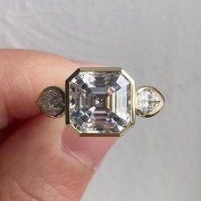 3.20ct asscher cut for sale  Edison
