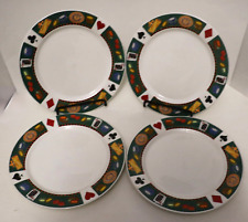 Pratos de jantar para cassino American Atelier - Conjunto de quatro comprar usado  Enviando para Brazil