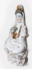 Statua porcellana guan usato  Spedire a Italy
