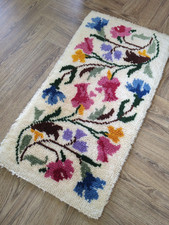 Vintage wool rug for sale  WADEBRIDGE
