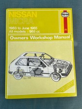 Haynes manual nissan for sale  WOKINGHAM
