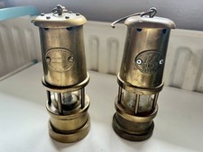 Antique brass miners for sale  PRESTON