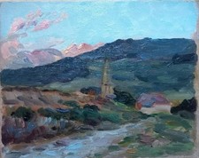 Tableau ancien huile d'occasion  Bressuire