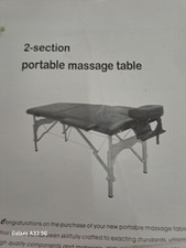 Section portable massage for sale  WISBECH