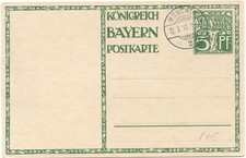 Königreich bayern postkarte gebraucht kaufen  Ense