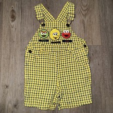 Mono corto vintage Sesame Street niño/niña talla 18M Oscar Elmo Big Bird segunda mano  Embacar hacia Mexico