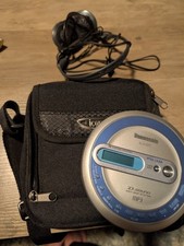 Panasonic CD MP3 player portátil SL-SV570 FM/AM antiderrapante com estojo + fone de ouvido ruim, usado comprar usado  Enviando para Brazil
