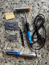 Kit de ferramentas de arma de solda elétrica 60W fio de solda dessoldagem comprar usado  Enviando para Brazil