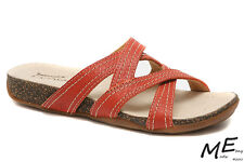 Novas Sandálias Femininas Timberland Barestep Slides Couro Tamanho 9.5 (MSRP $120) 3860R, usado comprar usado  Enviando para Brazil