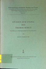 Studien zur utopia gebraucht kaufen  Koblenz