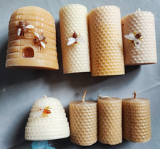 Konvolut bienenwachskerzen 8st gebraucht kaufen  Hebertsfelden