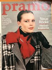Modezeitschrift pramo heft gebraucht kaufen  Schmalkalden
