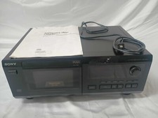 Trocador de CD player Sony CDP-CX571 carrossel disco compacto 50+1 CDs sem controle remoto TESTADO comprar usado  Enviando para Brazil