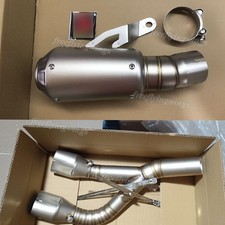 Sistema de silenciador de escape tubo deslizante para BMW S1000RR 2019-2025 S1000R 2021-2025 comprar usado  Enviando para Brazil