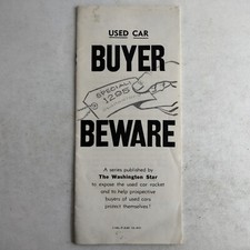 Car buyer beware for sale  Lakeport