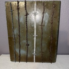 Tela antiga de arame farpado 6 cortes, usado comprar usado  Enviando para Brazil