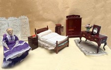 Vintage mahogany bedroom for sale  LONDON