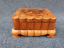 Vintage wooden chinese for sale  WIGSTON