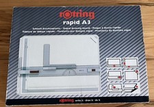 Zeichenplatte rotring rapid gebraucht kaufen  Ibbenbüren