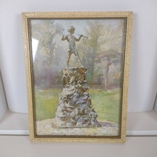 Vintage framed illustration for sale  EDINBURGH