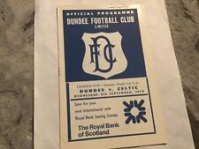 Dundee celtic cup for sale  YORK