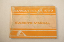 Honda Motorcycles GL1000 Goldwing Manual do Proprietário (UB4-20/JSF6) 1974 1975 GUC 1º, usado comprar usado  Enviando para Brazil