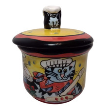 Catzilla sugar bowl for sale  Mount Holly