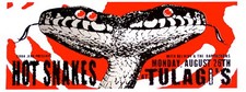 Póster de concierto Hot Snakes 2002 segunda mano  Embacar hacia Mexico