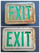 Vintage exit signe d'occasion  Expédié en France