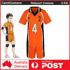 Anime Haikyuu!! Camiseta fantasia cosplay unissex Karasuno High School Nishinoya Yu, usado comprar usado  Enviando para Brazil