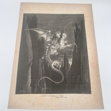 Gustave dorè xilografia usato  Roma