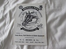 Brown wem shropshire for sale  GLOUCESTER