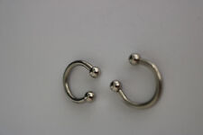 Usado, Herradura Chirurgical Steel 316L Herradura 2mm 12G Bola 4MM Nose Íntimo Ø 10MM comprar usado  Enviando para Brazil