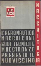 Macchitre m.b.1 aermacchi usato  Sezzadio