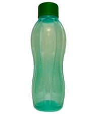 Garrafa de água Tupperware grande ecológica 1 litro verde reutilizável máquina de lavar louça segura comprar usado  Enviando para Brazil