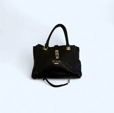 Black leather guess for sale  LONDON