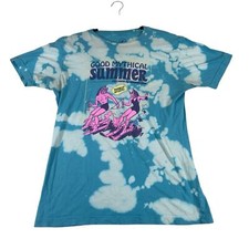 Camiseta GMM Mythical Store tingida de gravata esqui aquático cabeças de peixe masculina grande comprar usado  Enviando para Brazil