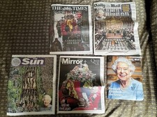 Newspapers rare queens for sale  LONDON