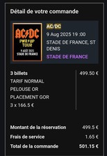 Places concert acdc d'occasion  Hyères